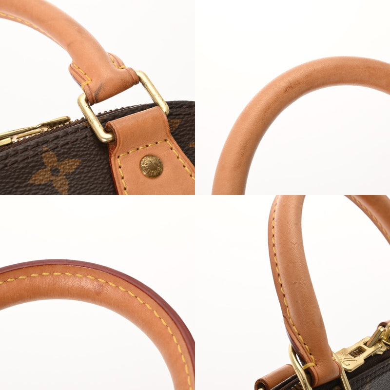 LOUIS VUITTON ルイヴィトン モノグラム アルマ BB 2WAY ブラウン M46990 レディース モノグラムキャンバス ハンドバッグ Bランク 中古 銀蔵