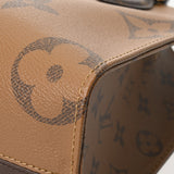 LOUIS VUITTON ルイヴィトン モノグラムリバース オンザゴー PM ブラウン M46373 レディース モノグラムキャンバス ハンドバッグ 未使用 銀蔵