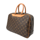 LOUIS VUITTON ルイヴィトン モノグラム ドーヴィル ブラウン M47270 レディース モノグラムキャンバス ハンドバッグ Bランク 中古 銀蔵