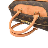 LOUIS VUITTON ルイヴィトン モノグラム ドーヴィル ブラウン M47270 レディース モノグラムキャンバス ハンドバッグ Bランク 中古 銀蔵