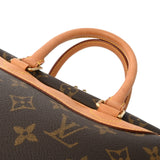 LOUIS VUITTON ルイヴィトン モノグラム ドーヴィル ブラウン M47270 レディース モノグラムキャンバス ハンドバッグ Bランク 中古 銀蔵
