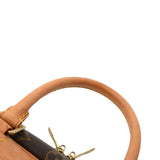 LOUIS VUITTON ルイヴィトン モノグラム ドーヴィル ブラウン M47270 レディース モノグラムキャンバス ハンドバッグ Bランク 中古 銀蔵