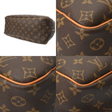 LOUIS VUITTON ルイヴィトン モノグラム ドーヴィル ブラウン M47270 レディース モノグラムキャンバス ハンドバッグ Bランク 中古 銀蔵