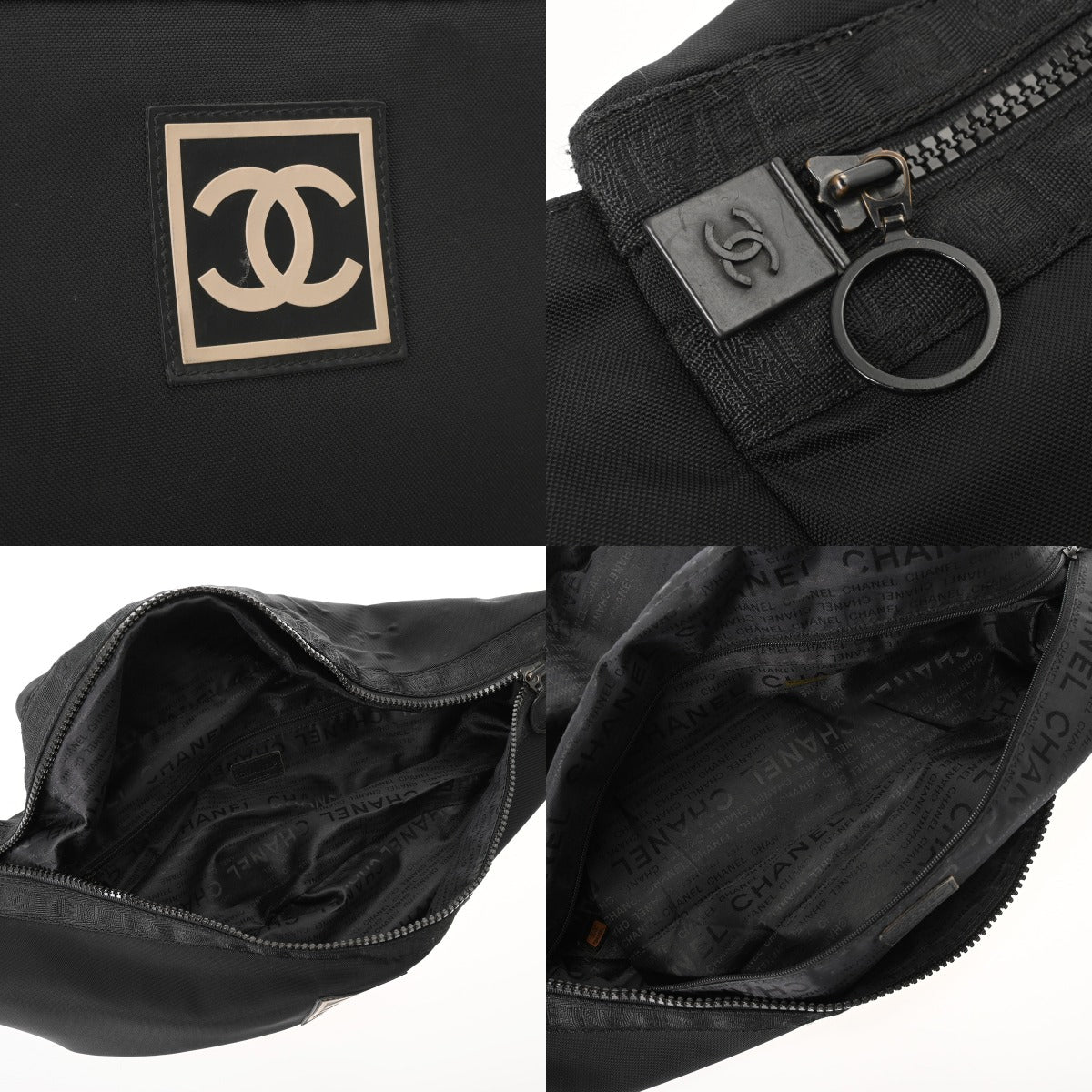 CHANEL シャネル スポーツライン ショルダーバッグ ブラック