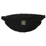 CHANEL シャネル スポーツライン ショルダーバッグ ブラック レディース ナイロン ショルダーバッグ ABランク 中古 銀蔵