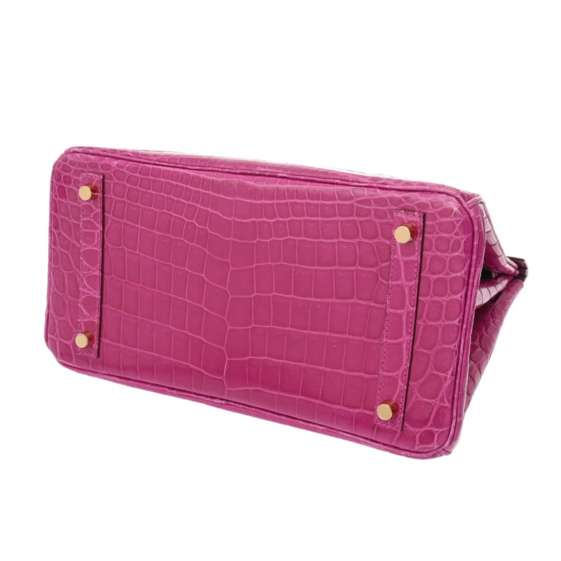 HERMES エルメス バーキン 30 SPオーダー ローズシェヘラザード D刻印(2019年頃) レディース ニロティカスリセ ハンドバッグ Aランク 中古 銀蔵