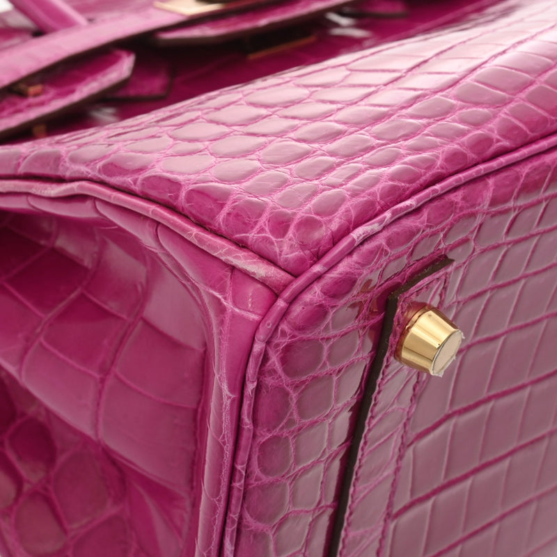 HERMES エルメス バーキン 30 SPオーダー ローズシェヘラザード D刻印(2019年頃) レディース ニロティカスリセ ハンドバッグ Aランク 中古 銀蔵