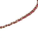 CHANEL シャネル ミニクラシック チェーンショルダー ピンク AP0245 ユニセックス キャビアスキン ショルダーバッグ Aランク 中古 銀蔵