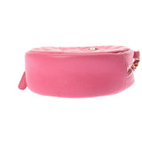 CHANEL シャネル ミニクラシック チェーンショルダー ピンク AP0245 ユニセックス キャビアスキン ショルダーバッグ Aランク 中古 銀蔵