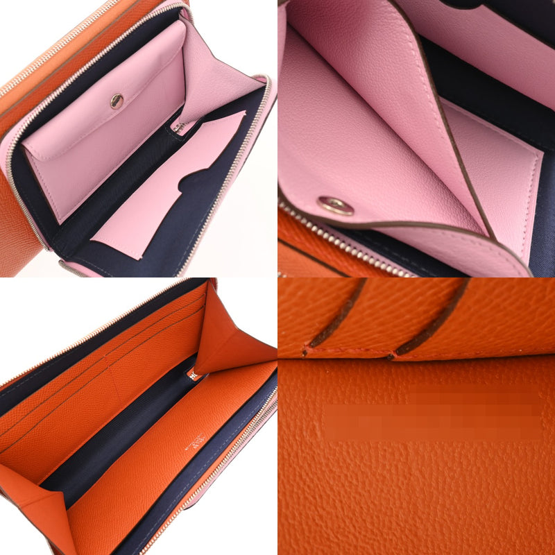 HERMES エルメス ヌーヴォートゥーゴー テールバテュー モーヴシルベストル U刻印(2022年頃) レディース スイフト エプソン 長財布 Aランク 中古 銀蔵