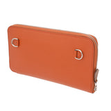 HERMES エルメス ヌーヴォートゥーゴー テールバテュー モーヴシルベストル U刻印(2022年頃) レディース スイフト エプソン 長財布 Aランク 中古 銀蔵