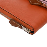 HERMES エルメス ヌーヴォートゥーゴー テールバテュー モーヴシルベストル U刻印(2022年頃) レディース スイフト エプソン 長財布 Aランク 中古 銀蔵