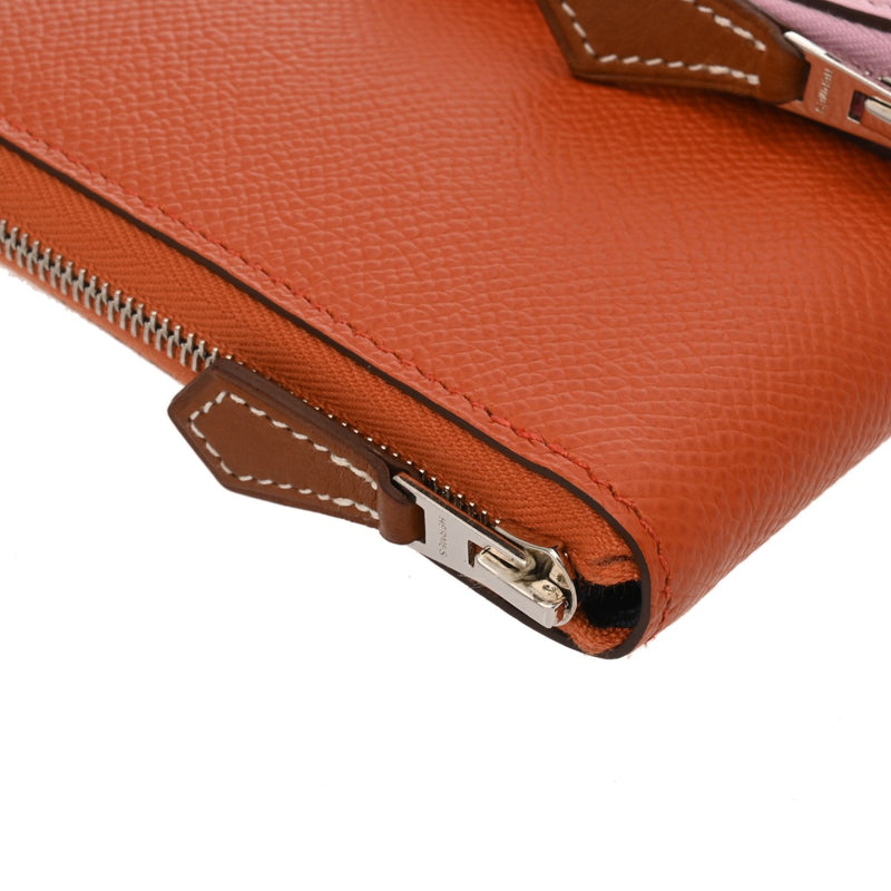 HERMES エルメス ヌーヴォートゥーゴー テールバテュー モーヴシルベストル U刻印(2022年頃) レディース スイフト エプソン 長財布 Aランク 中古 銀蔵