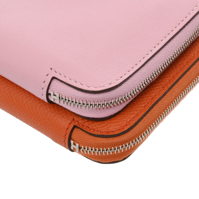 HERMES エルメス ヌーヴォートゥーゴー テールバテュー モーヴシルベストル U刻印(2022年頃) レディース スイフト エプソン 長財布 Aランク 中古 銀蔵