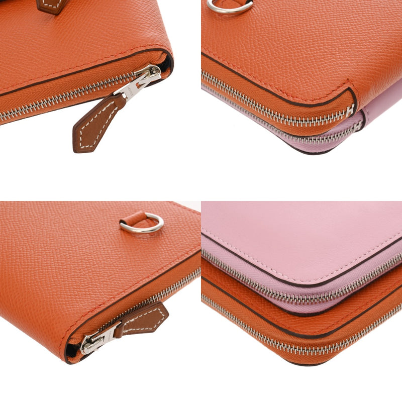 HERMES エルメス ヌーヴォートゥーゴー テールバテュー モーヴシルベストル U刻印(2022年頃) レディース スイフト エプソン 長財布 Aランク 中古 銀蔵