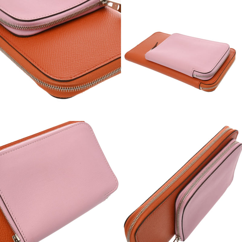 HERMES エルメス ヌーヴォートゥーゴー テールバテュー モーヴシルベストル U刻印(2022年頃) レディース スイフト エプソン 長財布 Aランク 中古 銀蔵