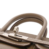 HERMES エルメス バーキン 25 エトゥープ W刻印(2024年頃) レディース トゴ ハンドバッグ 未使用 銀蔵