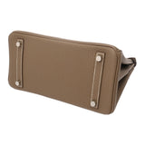 HERMES エルメス バーキン 25 エトゥープ W刻印(2024年頃) レディース トゴ ハンドバッグ 未使用 銀蔵