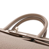 HERMES エルメス バーキン 35 エトゥープ □Q刻印(2013年頃) ユニセックス トゴ ハンドバッグ Aランク 中古 銀蔵