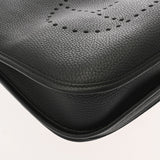 HERMES エルメス エブリン 3PM ブラック Y刻印(2020年頃) ユニセックス トリヨンクレマンス ショルダーバッグ Aランク 中古 銀蔵