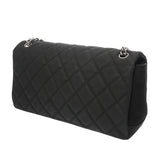 CHANEL シャネル マトラッセ チェーンショルダー 33cm ブラック レディース ソフトキャビアスキン ショルダーバッグ ABランク 中古 銀蔵