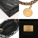 CHANEL シャネル シャネル 22 ミニ ハンドバッグ ブラック AS3980 レディース シャイニーカーフ 2WAYバッグ Aランク 中古 銀蔵