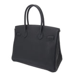 HERMES エルメス バーキン 30 ブルーニュイ D刻印(2019年頃) レディース トゴ ハンドバッグ Aランク 中古 銀蔵
