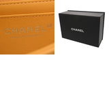 CHANEL シャネル マトラッセ トップハンドル ミニフラップバッグ 20cm イエロー AS2431 レディース ラムスキン ショルダーバッグ 新同 中古 銀蔵