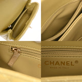 CHANEL シャネル マトラッセ トップハンドル ミニフラップバッグ XXS 2WAY ピスタチオ AS2215 レディース キャビアスキン ハンドバッグ Aランク 中古 銀蔵