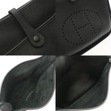 HERMES エルメス エブリン 3PM ブラック Z刻印(2021年頃) ユニセックス トリヨンクレマンス ショルダーバッグ Aランク 中古 銀蔵