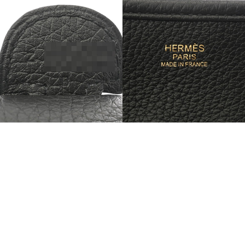HERMES エルメス エブリン 3PM ブラック Z刻印(2021年頃) ユニセックス トリヨンクレマンス ショルダーバッグ Aランク 中古 銀蔵