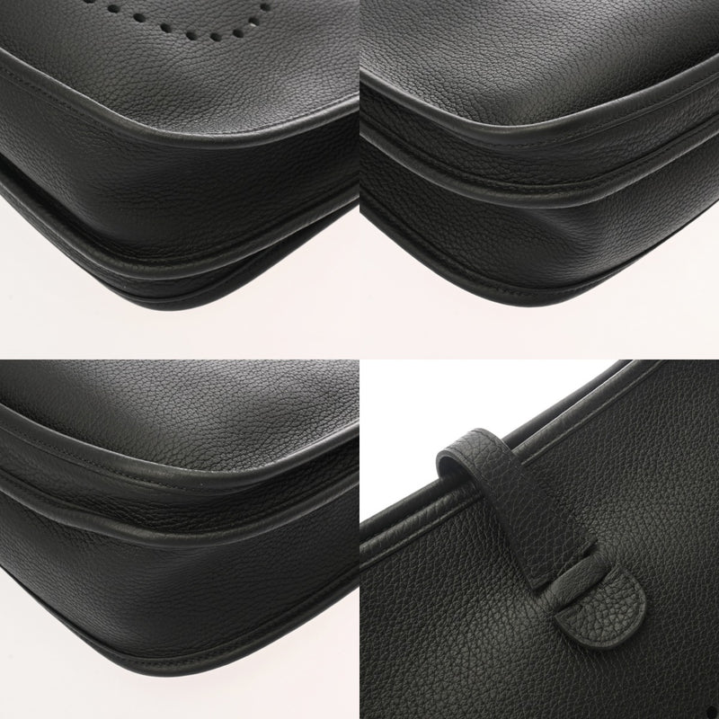 HERMES エルメス エブリン 3PM ブラック Z刻印(2021年頃) ユニセックス トリヨンクレマンス ショルダーバッグ Aランク 中古 銀蔵