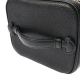 CHANEL シャネル 縦型バニティ ブラック A01998 レディース キャビアスキン バニティバッグ ABランク 中古 銀蔵