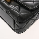 CHANEL シャネル マトラッセ ミニフラップ ブラック AS4986 レディース ラムスキン コスチュームパール ショルダーバッグ 新同 中古 銀蔵