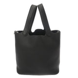 HERMES エルメス ピコタン ロック MM ブラック W刻印(2024年頃) レディース トリヨンクレマンス ハンドバッグ Aランク 中古 銀蔵