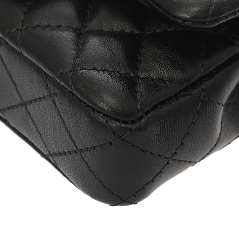 CHANEL シャネル マトラッセ クラシック ミニバッグ ブラック AP4760 レディース ラムスキン その他バッグ 新品 銀蔵