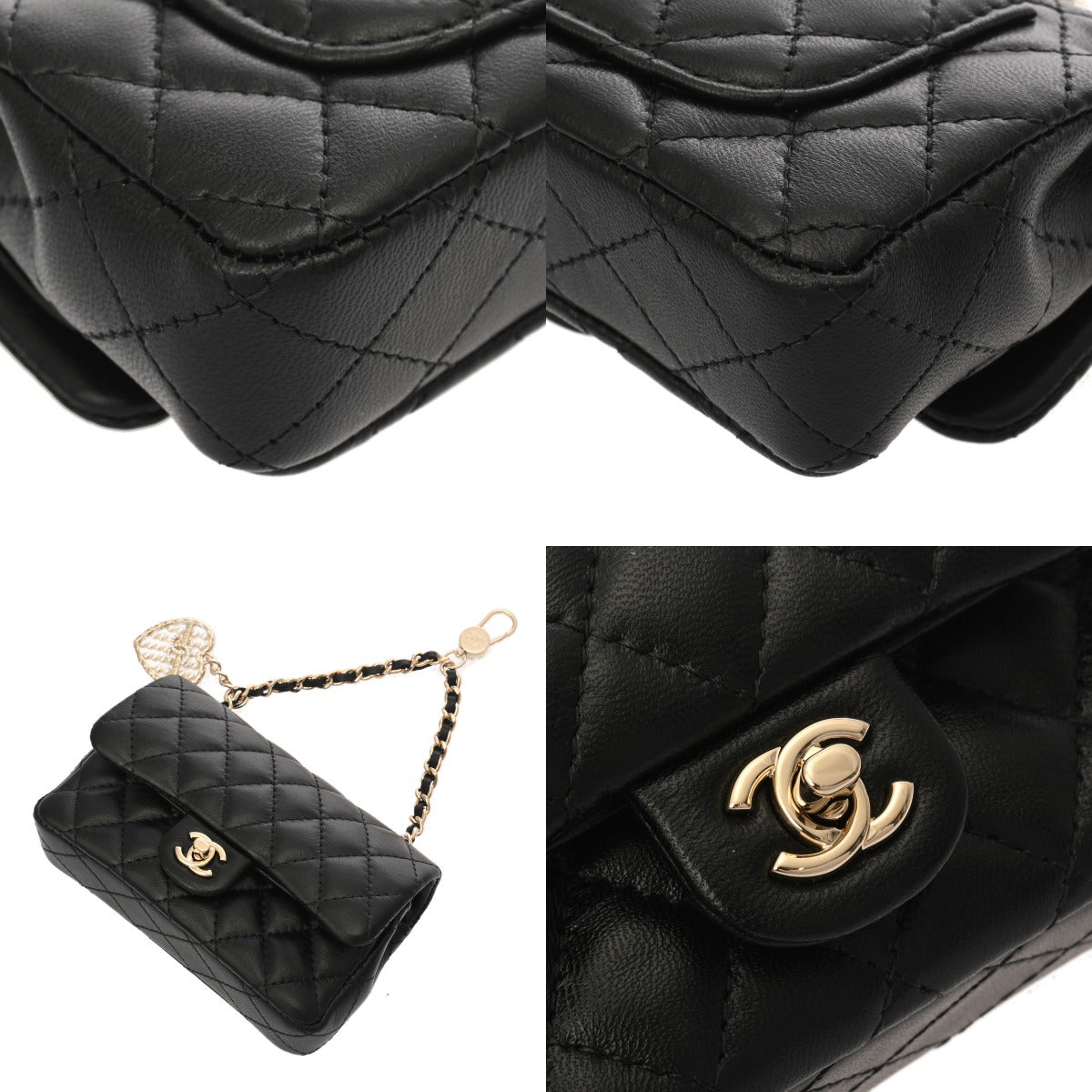 CHANEL ミニバックパック ブラック CHANEL シャネル マトラッセ クラシック ミニバッグ ブラック