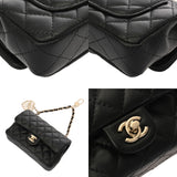 CHANEL シャネル マトラッセ クラシック ミニバッグ ブラック AP4760 レディース ラムスキン その他バッグ 新品 銀蔵