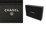 CHANEL シャネル マトラッセ クラシックチェーンウォレット ブラック AP4241 レディース キャビアスキン ショルダーバッグ 未使用 銀蔵