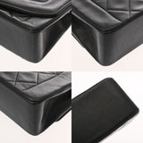 CHANEL シャネル マトラッセ ダイアナ チェーンショルダー 22cm ブラック A01164 レディース ラムスキン ショルダーバッグ ABランク 中古 銀蔵