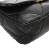 CHANEL シャネル シャネル19 フラップハンドバッグ 2WAY ブラック AS1160 レディース ラムスキン ショルダーバッグ Aランク 中古 銀蔵