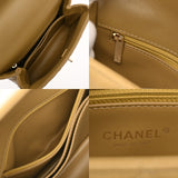 CHANEL シャネル トップハンドルフラップバッグ XS ピスタチオ A92990 レディース キャビアスキン リザード 2WAYバッグ Aランク 中古 銀蔵