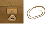 CHANEL シャネル トップハンドルフラップバッグ XS ピスタチオ A92990 レディース キャビアスキン リザード 2WAYバッグ Aランク 中古 銀蔵