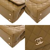 CHANEL シャネル トップハンドルフラップバッグ XS ピスタチオ A92990 レディース キャビアスキン リザード 2WAYバッグ Aランク 中古 銀蔵