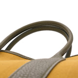 HERMES エルメス ガーデンパーティ TPM ヴェールヴェロネーズ/イエロー系 Y刻印(2020年頃) レディース ネゴンダ ハンドバッグ ABランク 中古 銀蔵