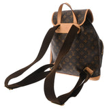LOUIS VUITTON ルイヴィトン モノグラム サック アド ボスフォール ブラウン M40107 ユニセックス モノグラムキャンバス リュック・デイパック ABランク 中古 銀蔵