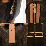 LOUIS VUITTON ルイヴィトン モノグラム サック アド ボスフォール ブラウン M40107 ユニセックス モノグラムキャンバス リュック・デイパック ABランク 中古 銀蔵