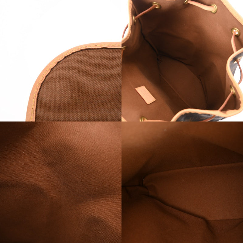 LOUIS VUITTON ルイヴィトン モノグラム サック アド ボスフォール ブラウン M40107 ユニセックス モノグラムキャンバス リュック・デイパック ABランク 中古 銀蔵