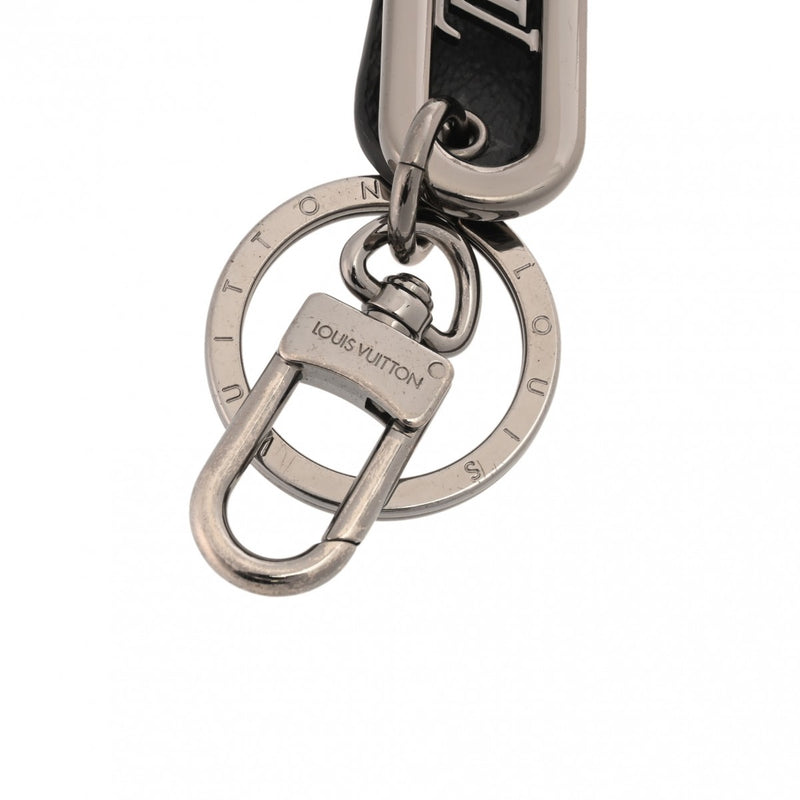 LOUIS VUITTON ルイヴィトン モノグラムエクリプス LVシグネチャーチェーン ブラック M00927 メンズ モノグラムキャンバス キーホルダー ABランク 中古 銀蔵