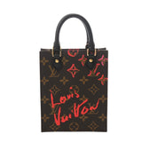 LOUIS VUITTON ルイヴィトン モノグラム プティット サックプラ フォールインラブ ブラウン M80839 レディース モノグラムキャンバス ハンドバッグ Aランク 中古 銀蔵
